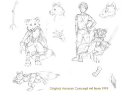 Original Amaran Concept art - 1999